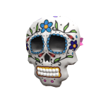 Catrin Dia de Muertos Mask